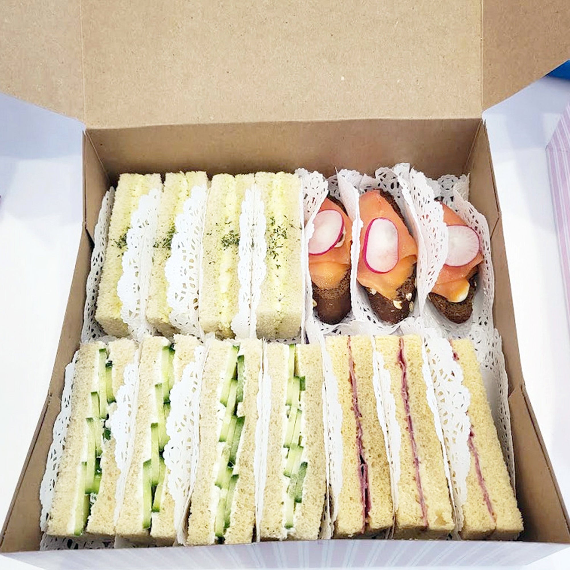 Tea Sandwiches Catering Box (Pick-Up)